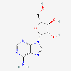 Chemical structure of Vidarabine