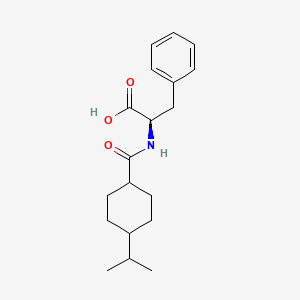 Chemical structure of Nateglinide
