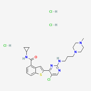 Chemical structure of LY2409881