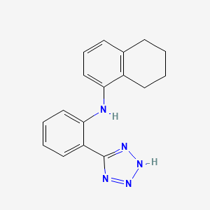 Chemical structure of BL 1249
