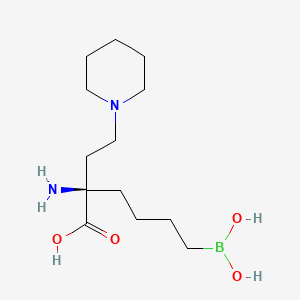Chemical structure of Arginase inhibitor 1