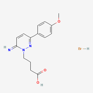 Chemical structure of Gabazine