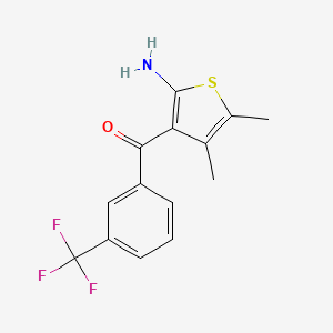 Chemical structure of PD 81723