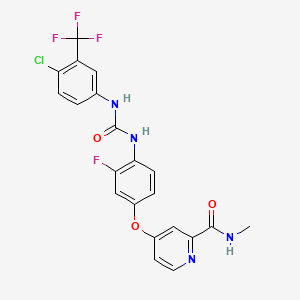 Chemical structure of Regorafenib