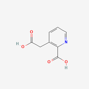 Chemical structure of Homoquinolinic acid