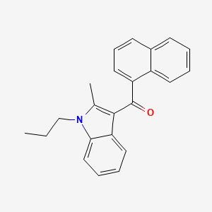 Chemical structure of JWH 015