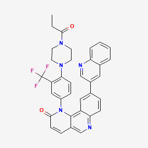 Chemical structure of Torin 1