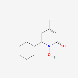 Chemical structure of Ciclopirox