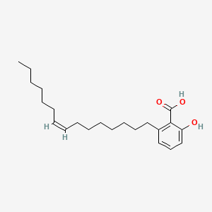 Chemical structure of Ginkgolic acid