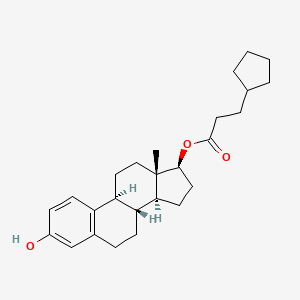 Chemical structure of Estradiol Cypionate