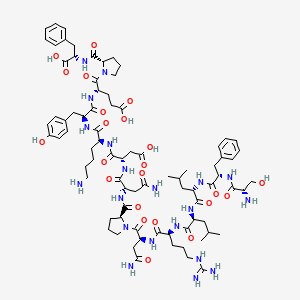Chemical structure of Thrombin Receptor Agonist Peptide