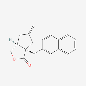 Chemical structure of Bay 36-7620