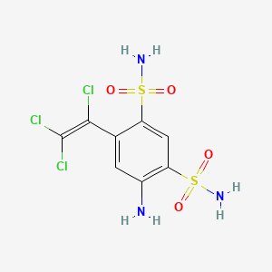 Chemical structure of Clorsulon