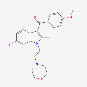 Chemical structure of AM630