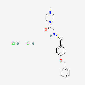 Chemical structure of RN 1 dihydrochloride