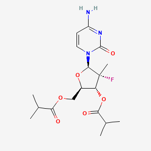 Chemical structure of R-7128