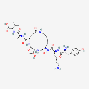 Chemical structure of PDZ1 Domain inhibitor peptide