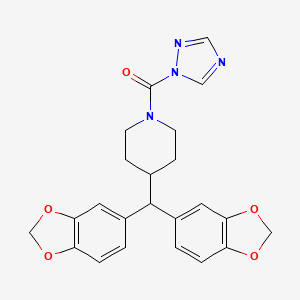 Chemical structure of JJKK 048