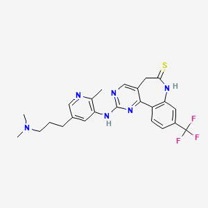 Chemical structure of MLN0905