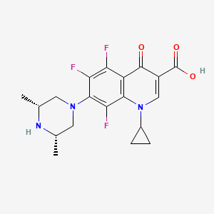 Chemical structure of Orbifloxacin