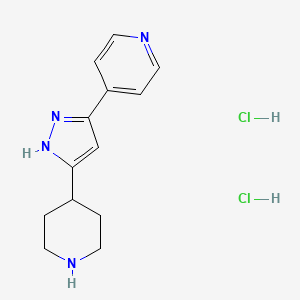 Chemical structure of ETP 45835 dihydrochloride