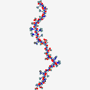Chemical structure of Psalmotoxin 1