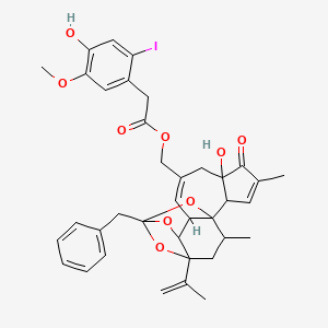 Chemical structure of 6'-Iodoresiniferatoxin