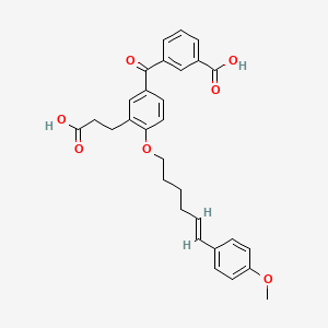 Chemical structure of LY223982