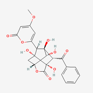 Chemical structure of Enterocin