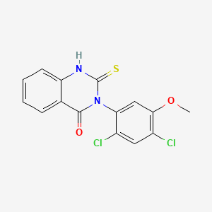 Chemical structure of Mdivi 1
