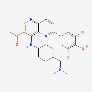 Chemical structure of OTSSP167