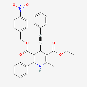 Chemical structure of MRS 1334
