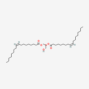 Chemical structure of 1,2-Dioleoyl-sn-glycerol