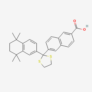 Chemical structure of MM 11253