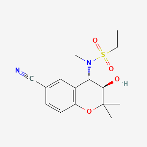 Chemical structure of Chromanol 293B