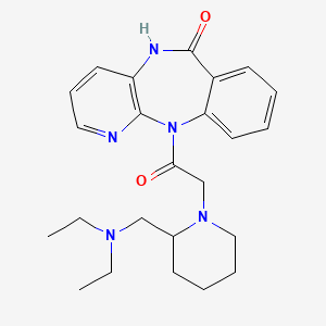 Chemical structure of AF-DX 116