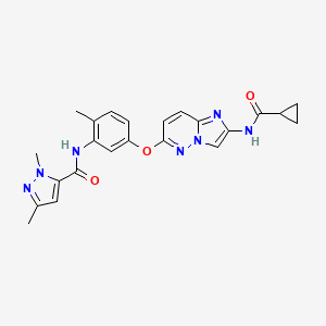 Chemical structure of TAK-593