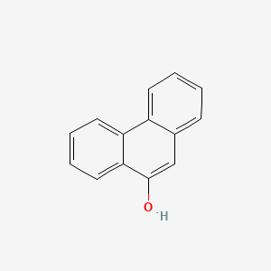 Chemical structure of 9-Phenanthrol