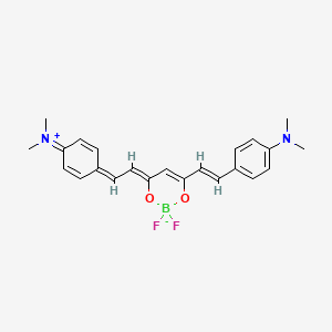 Chemical structure of CRANAD 2