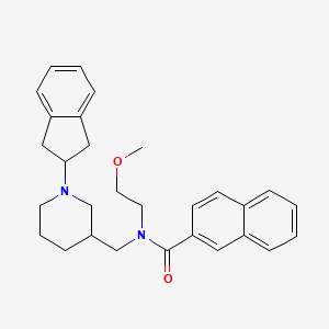 Chemical structure of ZINC12613047