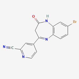 Chemical structure of MNI 137