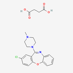 Chemical structure of Loxapine Succinate