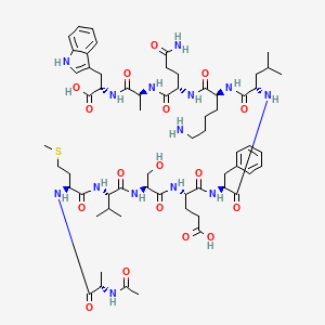 Chemical structure of Ac2-12