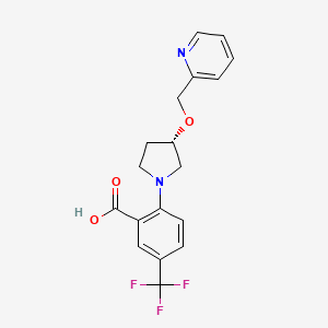 Chemical structure of XEN445