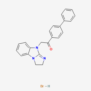 Chemical structure of CCT 031374 hydrobromide