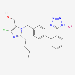 Chemical structure of Losartan Potassium (DuP 753)