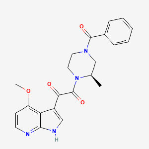 Chemical structure of BMS-378806 (BMS-806)