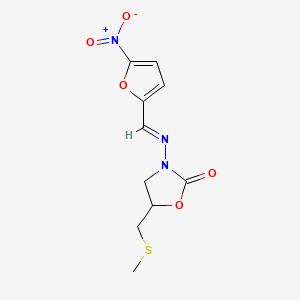 Chemical structure of Nifuratel