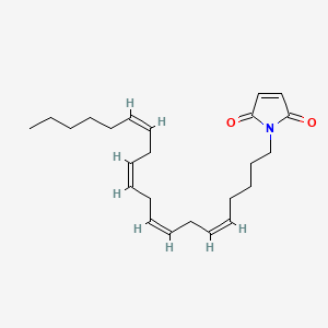 Chemical structure of N-Arachidonylmaleimide