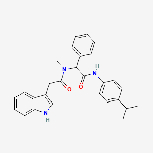 Chemical structure of PG 01
